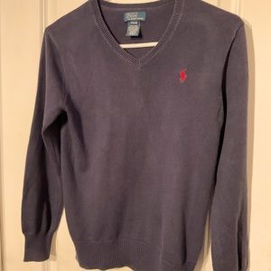 🔥🏇Polo Ralph Lauren Boy V-Neck Sweater